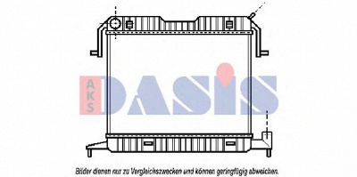 AKS DASIS 150560n -  Радиатор, охлаждение двигателя